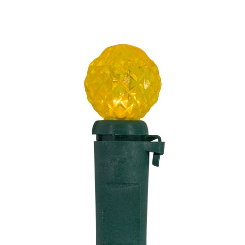 LED G12 Berry Christmas Lights - Multicolor - 16' Green Wire - 50 ct