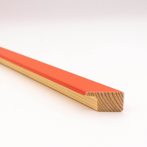 Happy Holidays Red Truck 15.5" x 15.5" Framed Christmas Wall Decor Art Print Sign Poster in a Red Wooden Frame with UV Acrylic and Hangers