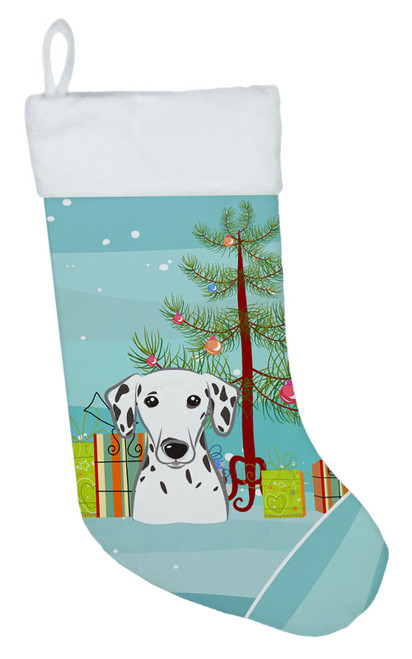 Christmas Tree and Dalmatian Christmas Stocking BB1582CS