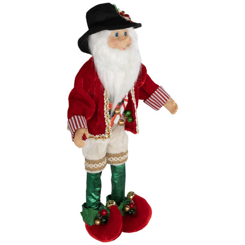Candy Cane Elf Christmas Figure - 14"