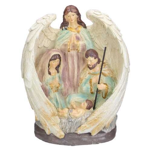 Holy Family and Angel Christmas Nativity Decoration - 11.25��
