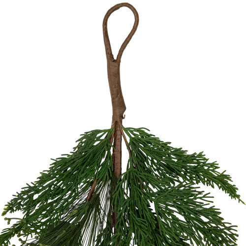 Real Touch?? Eucalyptus and Mixed Pine Artificial Christmas Garland - 6' x 8" - Unlit