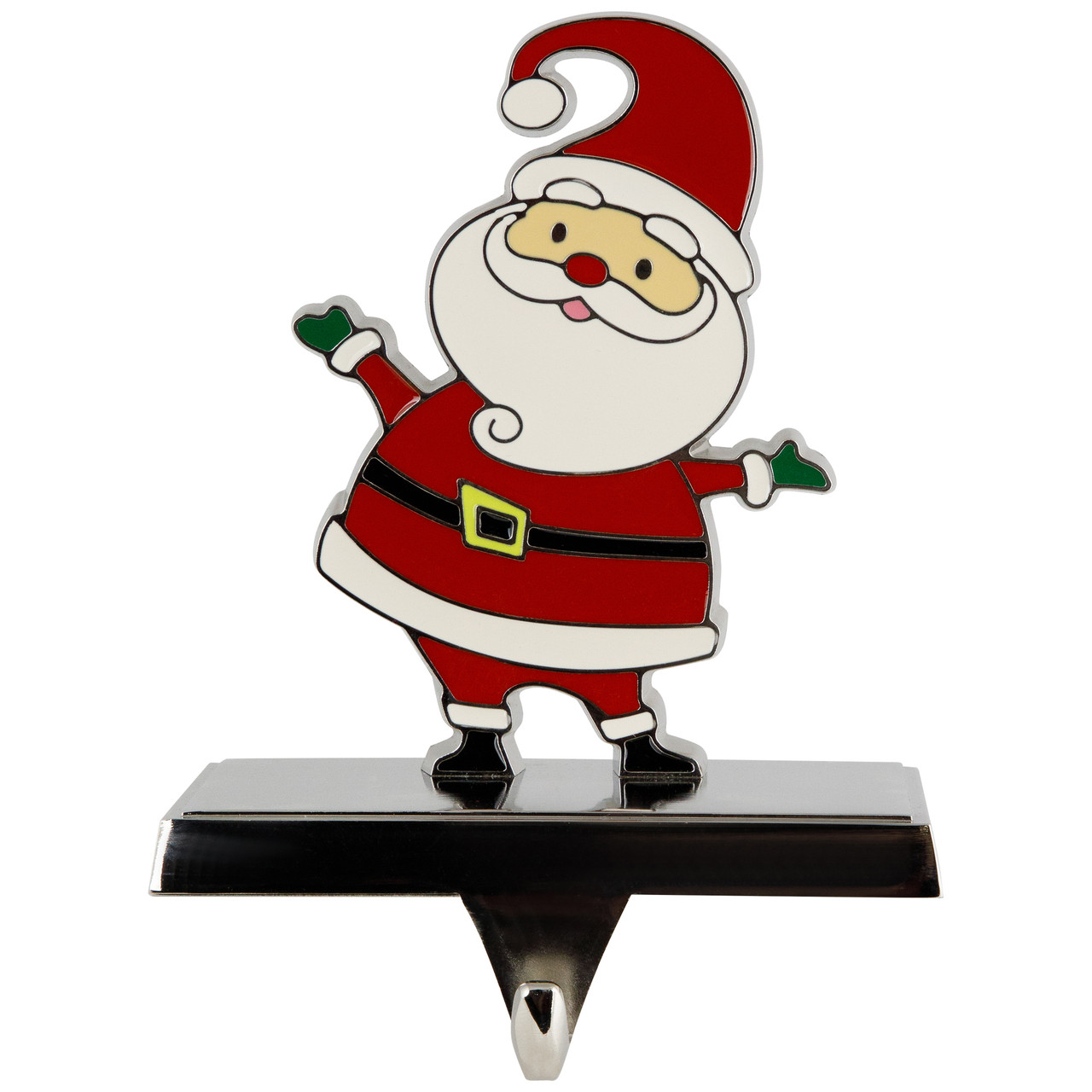 Santa Claus Christmas Stocking Holder - 5.5"