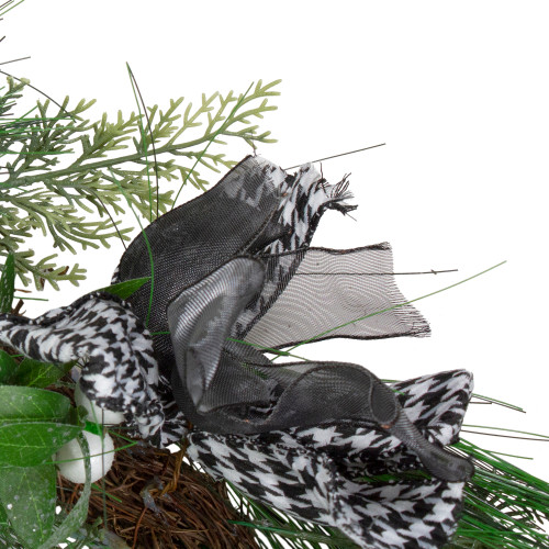 Real Touch?? Winter Foliage and Berries Artificial Christmas Garland - 6' x 12" - Unlit