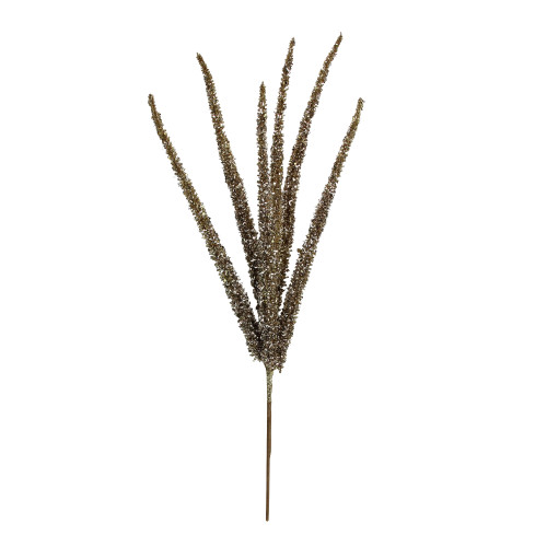 22" Gold and Silver Embellished Christmas Spray Pick
