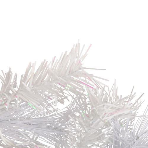 9' x 10" Pre-Lit Vermont White Pine Artificial Christmas Garland, Clear Lights