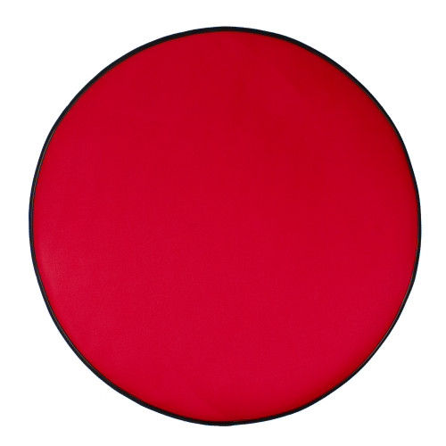 33" Red and Black Medium Premium Christmas Tree Mat