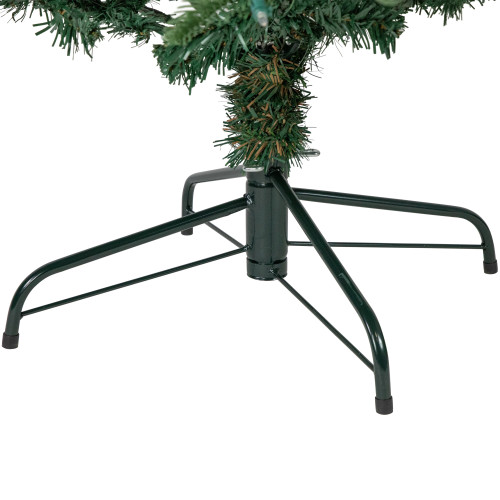 Real Touch?? Pre-Lit Pencil Nordmann Fir Artificial Christmas Tree - 6.5' - Warm Clear LED Lights