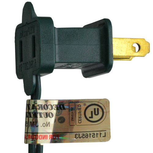 25-Count Clear and White Opaque C9 Christmas Light Set, 24ft Green Wire