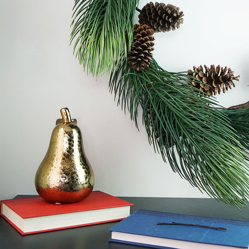 Long Pine Needle and Pinecone Artificial Christmas Wreath - 30" - Unlit