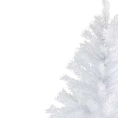 7' Full Icy White Spruce Artificial Christmas Tree - Unlit
