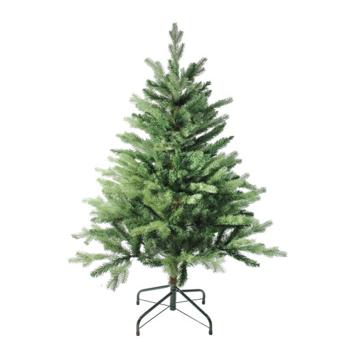Real Touch?? Mixed Eden Pine Artificial Christmas Tree - Unlit - 4'