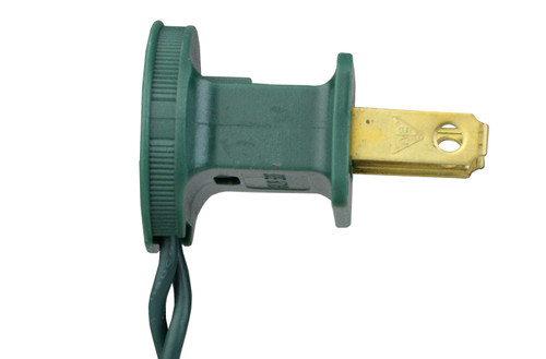 25ct Blue LED C9 String Christmas Lights, 16ft Green Wire