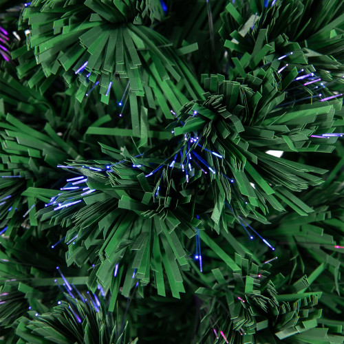 2' Pre-Lit Medium Color Changing Fiber Optic Artificial Christmas Tree