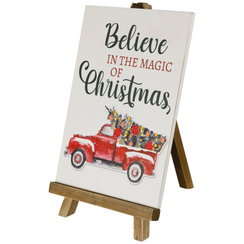 Believe in the Magic of Christmas Sign - 9.25"