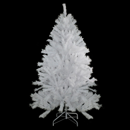7' Full Icy White Spruce Artificial Christmas Tree - Unlit
