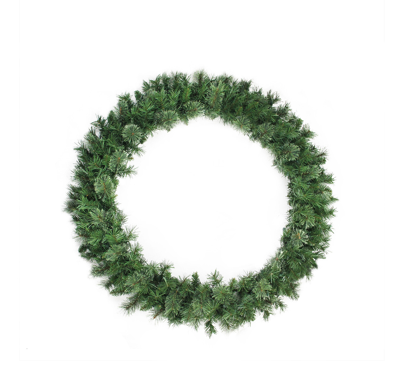 48" Mixed Cashmere Pine Artificial Christmas Wreath - Unlit