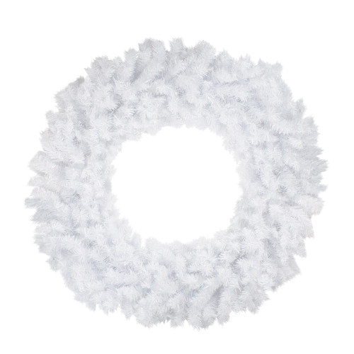 Icy White Spruce Artificial Christmas Wreath - 48" - Unlit