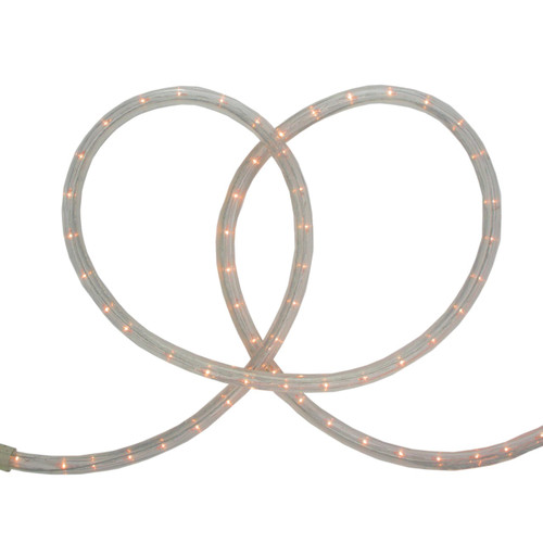 100ft Clear Incandescent Outdoor Christmas Rope Lights