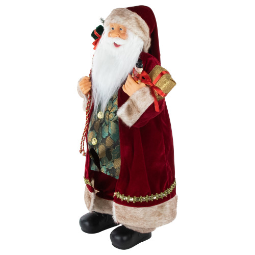 24" Old World Style Santa Claus Christmas Figure