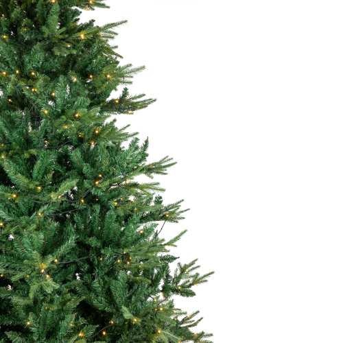 Real Touch?? Pre-Lit Full Juniper Pine Artificial Christmas Tree - 7.5' - Warm White LED