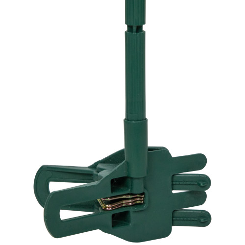 14.75" LED Lighted Clip-On Snowflake Christmas Tree Topper, White Lights