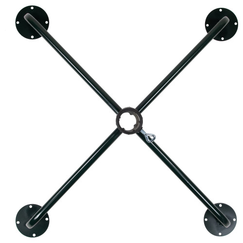 48" Green Artificial Foldable Christmas Tree Stand - For 12 - 15' Trees