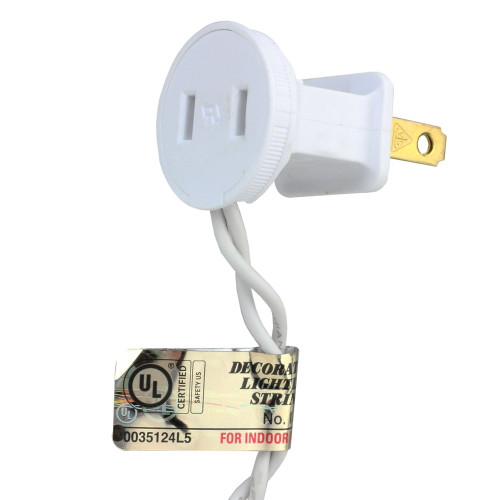 70ct Multi-Color Faceted LED C6 Christmas Light Set - 24.25ft White Wire