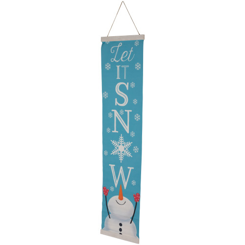 43" Let it Snow Christmas Wall Sign