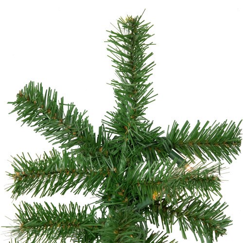 9' x 10" Pre-Lit Dorchester Pine Artificial Christmas Garland, Clear Lights