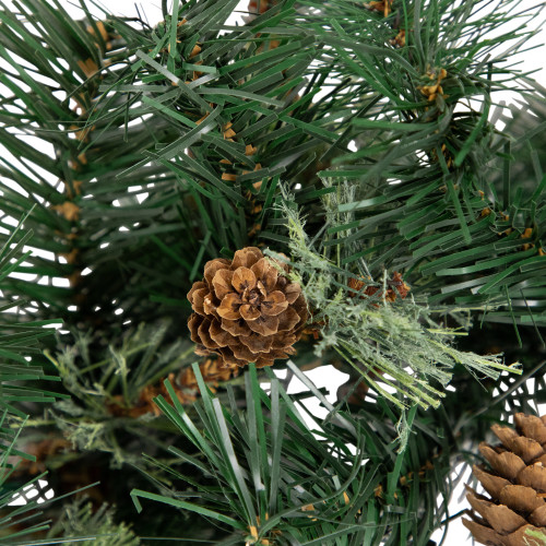 Yorkville Pine, Twig and Pinecone Artificial Christmas Garland - 9' x 12" - Unlit