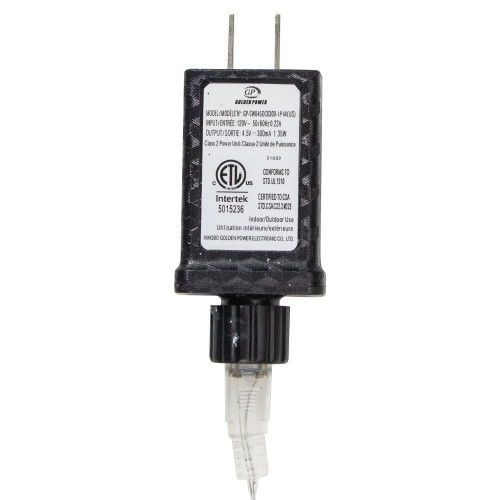 8" LED Lighted Silver Wired Christmas Hanging Ball Decoration - Warm White Lights