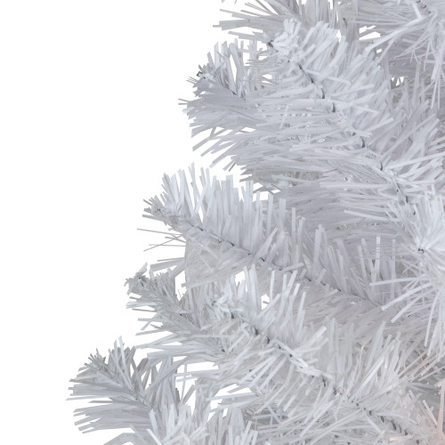 3' Pre-Lit LED Snow White Medium Artificial Christmas Tree - Clear Lights
