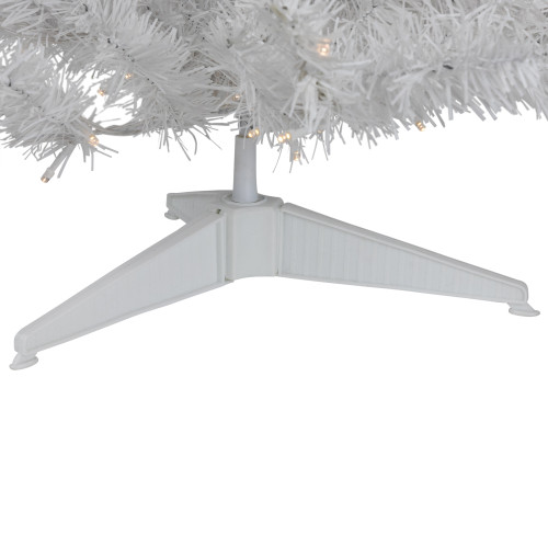 Pre-Lit Battery Operated LED Medium Pine Artificial Christmas Tree - 3' - Clear Lights