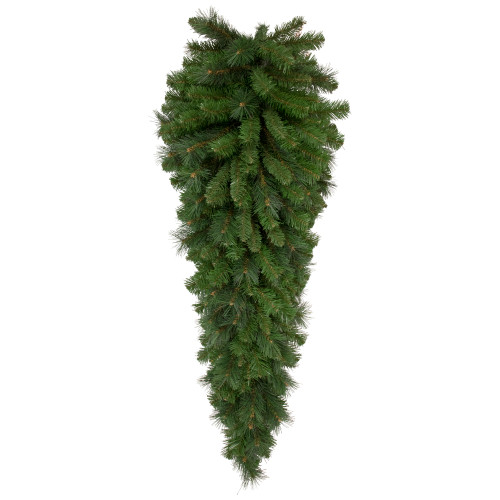 48" Beaver Pine Artificial Christmas Teardrop Swag, Unlit