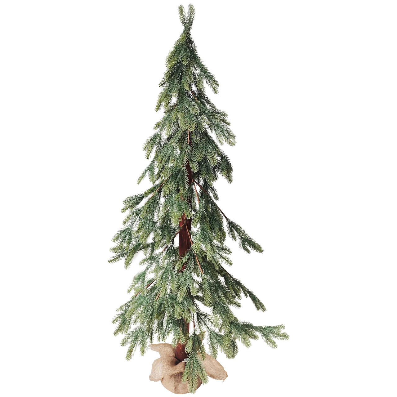 Artificial Downswept Pine Christmas Tree - 6'