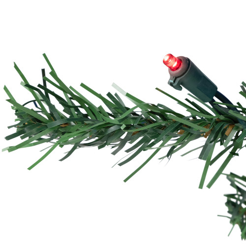 3' Pre-Lit Medium Mixed Classic Pine Artificial Christmas Tree, Multicolor LED Lights