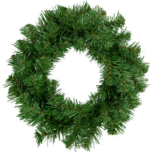 Deluxe Dorchester Pine Artificial Christmas Wreath - 12" - Unlit
