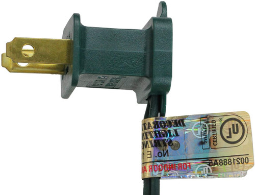 25-Count Orange Opaque C9 Christmas Light Set, 25ft Green Wire