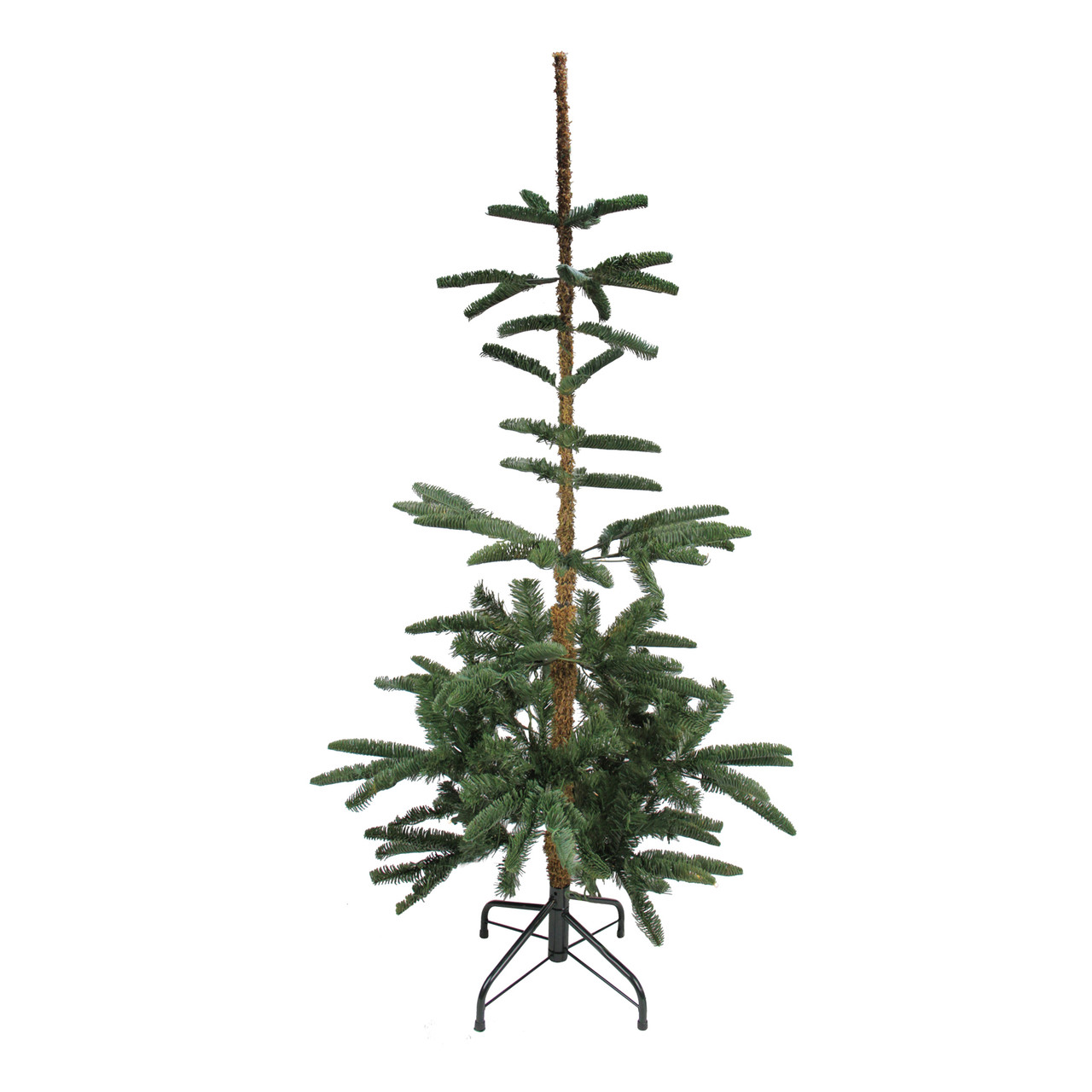 Real Touch?? Slim Layered Nordmann Fir Artificial Christmas Tree - Unlit - 6.5'