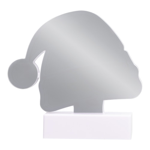 LED 3D Santa Hat Christmas Infinity Mirror - 6.5"