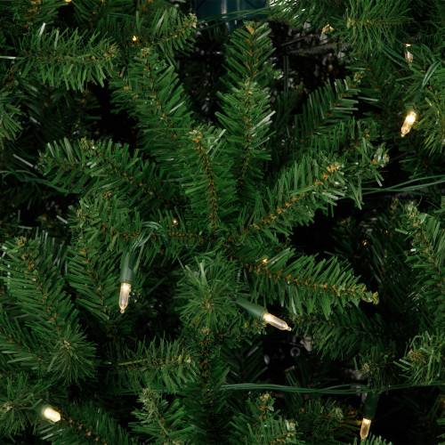 7.5' Pre-Lit Manchester Pine Instant Connect Artificial Christmas Tree, Dual LED Lights