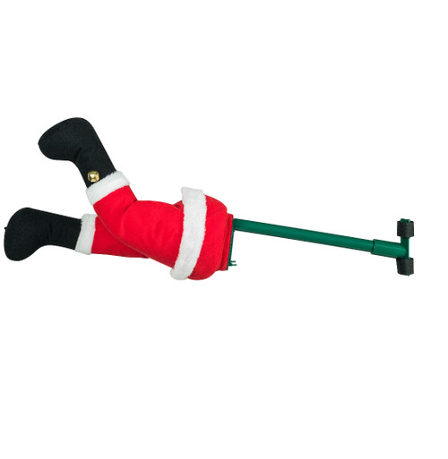 Mr. Christmas Animated Kicking Santa Christmas Tree Decoration