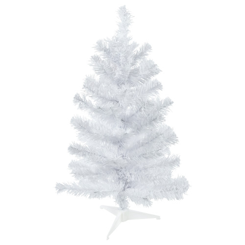 24" White Balsam Pine Mini Artificial Christmas Tree - Unlit