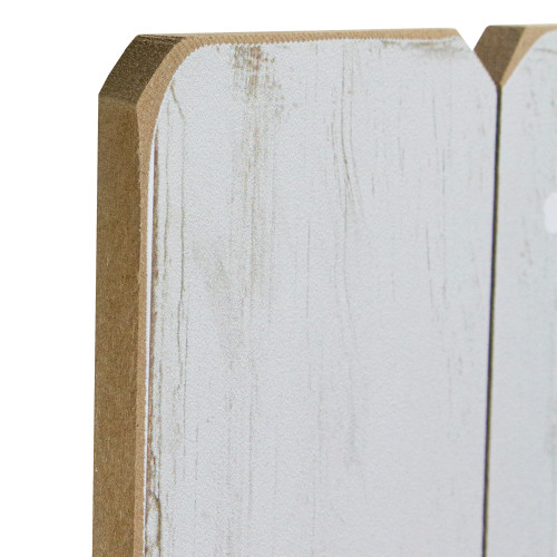 24�� Gray and Green Farm Fresh Christmas Trees Wooden Hanging Wall Sign