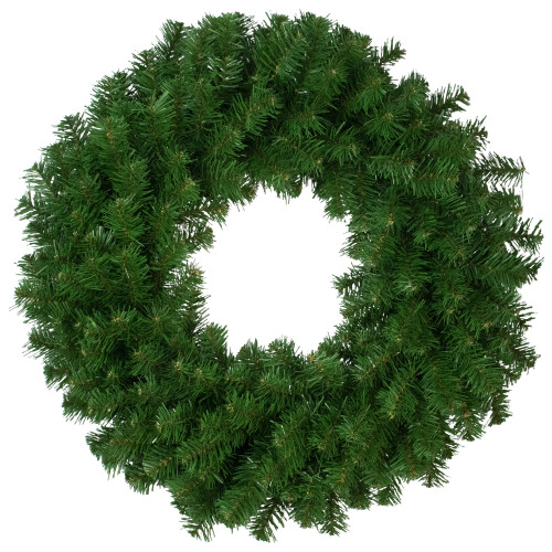 Deluxe Dorchester Full Pine Artificial Christmas Wreath, 24-Inch, Unlit