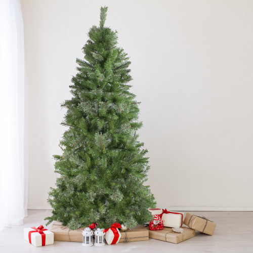 6.5' Medium Mixed Cashmere Pine Artificial Christmas Tree - Unlit