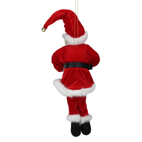 Bendable Elf in Santa Suit - 15" - Red and White