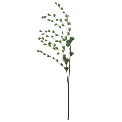 53.5" Artificial Pine Green Mini Needle Hanging Spray