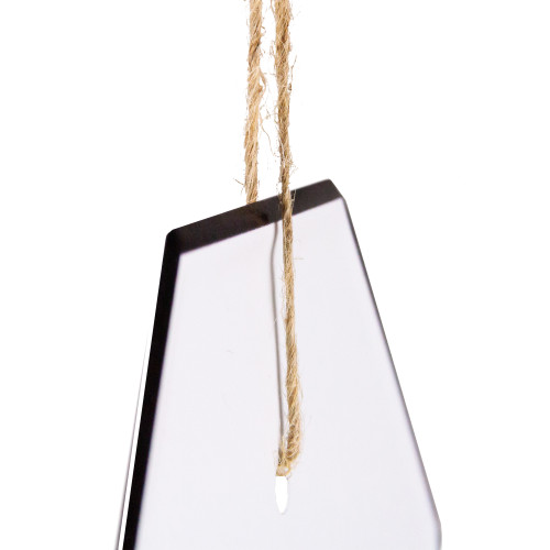 13" Gift Tag Shaped Christmas Countdown Chalkboard Wall Decor